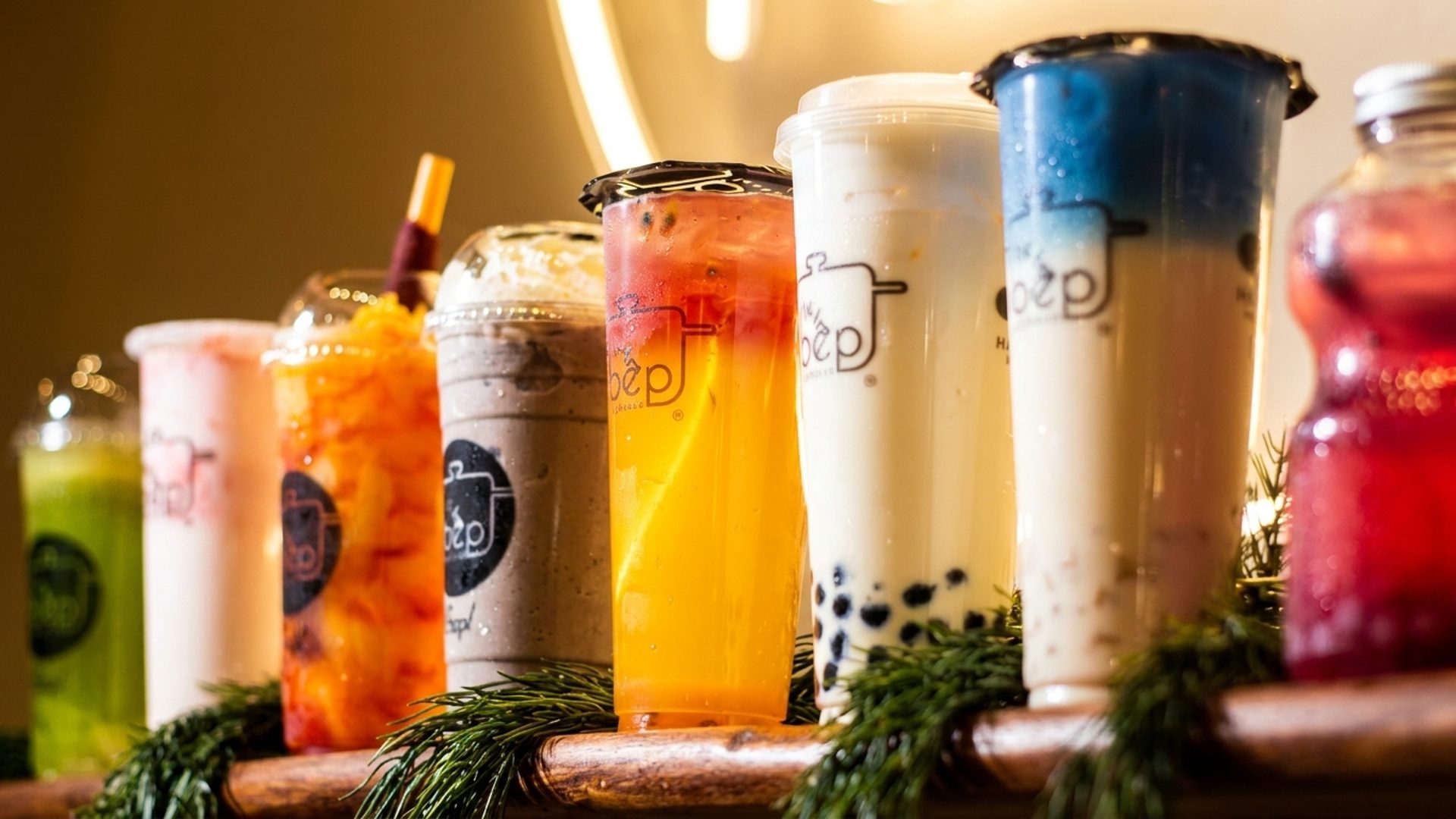 The drink menu