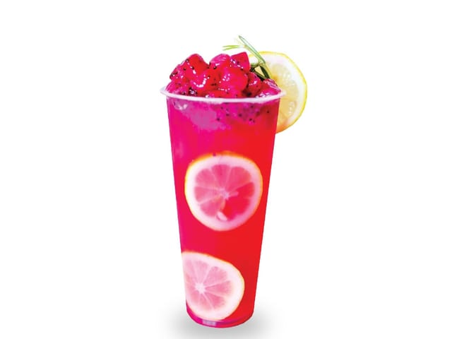 F5. Pink Lady Dragon Fruit Tea.