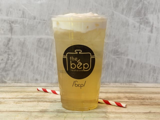 Cheese Foam Japanese Brown Rice.