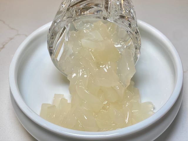 Lychee Jelly.