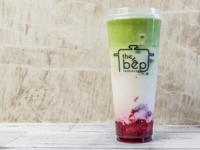 Strawberry Matcha.